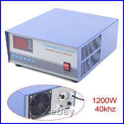 110V 1200W Digital Display Ultrasonic Generator High-power Adjustable 40KHZ New