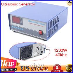 110V 1200W Digital Display Ultrasonic Generator High-power Adjustable 40KHZ New