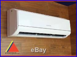 12,000 BTU Ductlless AC Air Conditioner, Heat Pump Mini split 220V 1 Ton