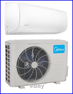 12,000 Btu Ductless Air Conditioner Heat Pump, Mini Split 220v 1 Ton With Kit