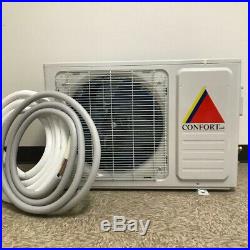 12000 BTU Mini Split Confort System Ductless AC Heat Pump 220V/60HZ
