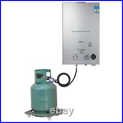 12L 3.2GPM Hot Water Heater Propane Gas Instant Tankless Boiler LPG Upgrade Type