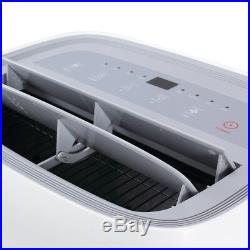 14,000 BTU Portable Air Conditioner Dehumidifier AC Unit Remote Window Kit White