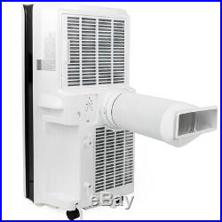 14000 BTU Portable A/C Air Conditioner Heater Dehumidifier Fan LCD with Remote