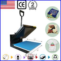 15x15 Clamshell Heat Press Machine Sublimation Transfer for T-shirt DIY Gifts