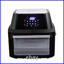 16.9QT Multi-function Capacity Air Fryer XL Oven Dehydrator Rotisserie Roast