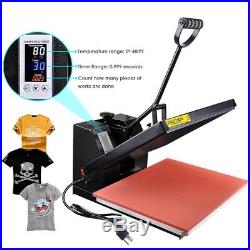 16x20 LCD Timer Temp Heat Press Machine Digital T-shirt Sublimation Transfer