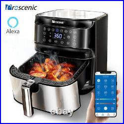 1700W Alexa Air Fryer Electric Hot Air Cooker Roasting OilLess Oven Touchscreen