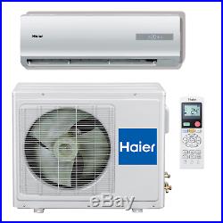 18 SEER Haier Ductless Mini Split Air Conditioner Heat Pump 9000 BTU 208-230v