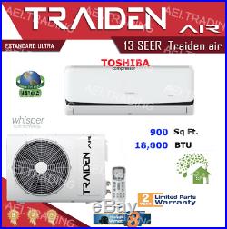 18000 BTU Ductless Air Conditioner, Heat Pump Mini Split 220V 1.5TON
