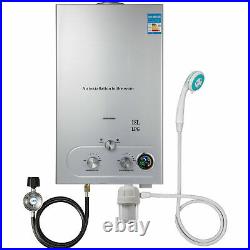 18L 5GPM Hot Water Heater Upgrade Type Propane Gas Instant Boiler With Shower Kit