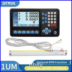 1UM Digital Readout Display DRO 2/3/4Axis Linear Scale Encoder Lathe Mill Drill