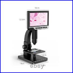 2000X LCD Digital Microscope 1080P Microscope Display Biological with Screen