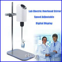 20L Auto Shutdown Digital Display 3000rpm Electric Lab Stirrer Overhead Agitator