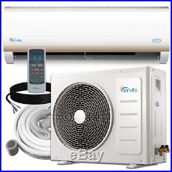 24000 BTU Mini Split Air Conditioner with Heat Pump Remote and Installation Kit
