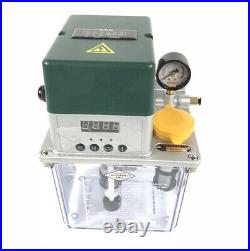 2L Digital Display Automatic Electric Lubrication Pump Oiler Auto 220V New