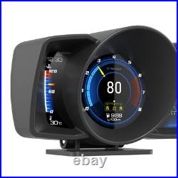 3.5'' Double Screen Auto OBD2+GPS Gauge Speedometer HUD Head-Up Digital Display