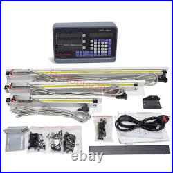3 Axis Digital Readout DRO kit for bridgeport 350mm+450mm+950mm Linear Scales