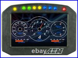 30-5600F AEM CD-5F Carbon Flat Panel Digital Dash Display