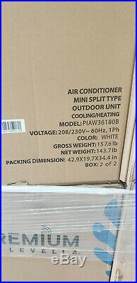 36000 BTU Air Conditioner Mini Split 17 SEER INVERTER AC Ductless Heat Pump 220V