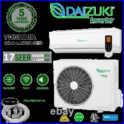 36000 BTU Air Conditioner Mini Split 17 SEER INVERTER AC Ductless Only Cold 220V