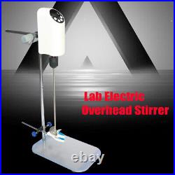 40L Digital Display Electric Agitator Overhead Stirrer Mixer Homogenizer 110V