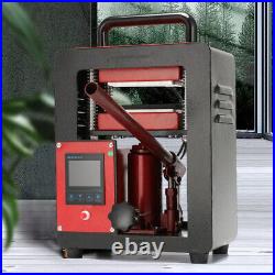 5 Ton Hydraulic Iron Heat Press Machine with Dual 2.4X4.7 Dab Heated Plates