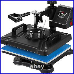5 in 1 Combo Heat Press Transfer Sublimation T-Shirt+Jigsaw puzzle+Plate 15X12