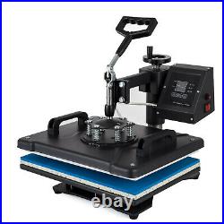 5 in 1 Digital Heat Press Machine Sublimation For T-Shirt/Mug/Plate Hat Printer