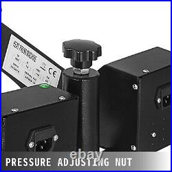 5 x 5 Rosin Heat Press Machine Dual Heating Elements Swing-Arm High Pressure
