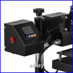 5 x 5 Rosin Heat Press Machine Dual Heating Elements Swing-Arm High Pressure