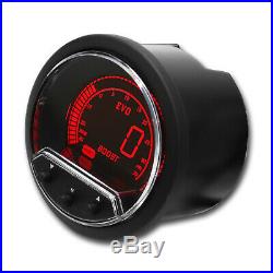 52 mm Auto Electronic Boost Controller Red & Blue LCD Digital Display 12 V PSI