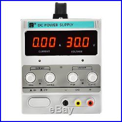 5A 30V DC Power Supply Adjustable Variable Dual Test Lab with LED Digital Display