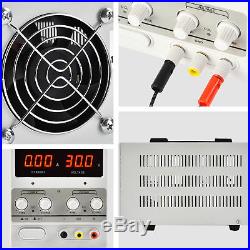 5A 30V DC Power Supply Adjustable Variable Dual Test Lab with LED Digital Display