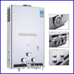 5GPM 18L Hot Water Heater Propane Gas Instant Tankless Boiler LPG