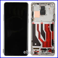 6.55 AMOLED Display LCD Touch Screen Digitizer Replacement+Frame For OnePlus 8