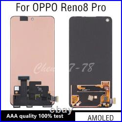 6.7For Oppo Reno 8 Pro PGAM10, CPH2357 AMOLED LCD Display Screen Touch Digitizer