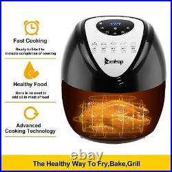 6.8Qt Air Fryer Home Kitchen Healthy Oil-less Appliances Touch Screen With Recipe