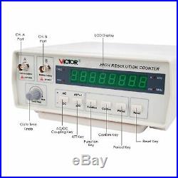 8 Digits LED Display Radio Frequency Counter RF Meter 0.01Hz2.4GHz Professional