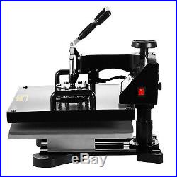 8 in 1 Heat Press Machine For T-Shirts Combo Kit Sublimation Swing away 15x15