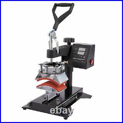 8-in-1 T Shirt Press Professional Swing-Away Heat Press Machine 1250W 12x15