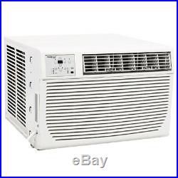 8000 BTU Window AC Unit with 3500 BTU Heater, 115V Home Air Conditioner with Remote