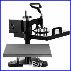 8IN1 15x15 Combo T-Shirt Heat Press Transfer Mug Plate Machine Multifunctional
