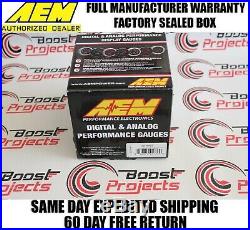 AEM 52MM Digital 0-150psi Oil Pressure Gauge Electrical outputs to data loggers