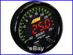 AEM X-Series Boost Pressure Display Gauge -30in/Hg35psi / -12.5bar 30-0306