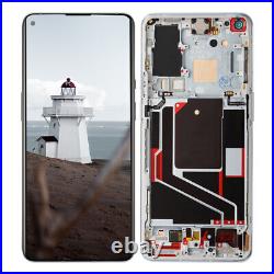 AMOLED For Oneplus 9 Pro LCD Display Touch Screen Digitizer Replacement WithFrame