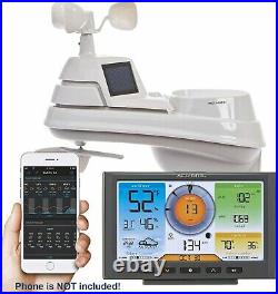 AcuRite Professional 5-in-1 Weather Station with Wi-Fi Color Display 01540SB