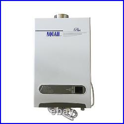 Aquah 10l / 2.7 Gpm Direct Vent Natural Gas Tankless Gas Water Heater