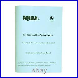 Aquah 12 Kw On-demand Electric Tankless Water Heater