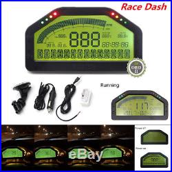 Auto Car Dash Race Display OBD2 Bluetooth Dashboard LCD Screen Digital Gauge Kit